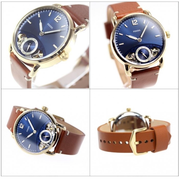 Commuter Twist Luggage Leather Watch