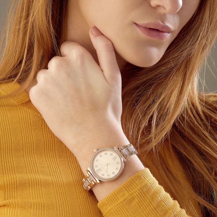 100% Original) MICHAEL KORS Ladies 