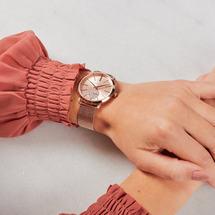 MICHAEL KORS Ladies MK3845 Porita Rose 