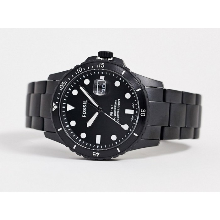 Black Stainless Steel Watch 