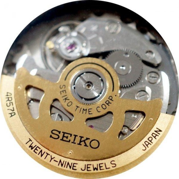 Seiko Presage Cocktail Blue Moon Power Reserve Ssa347j1 Made In Japan Blue Sunburst Dial Stainless Steel