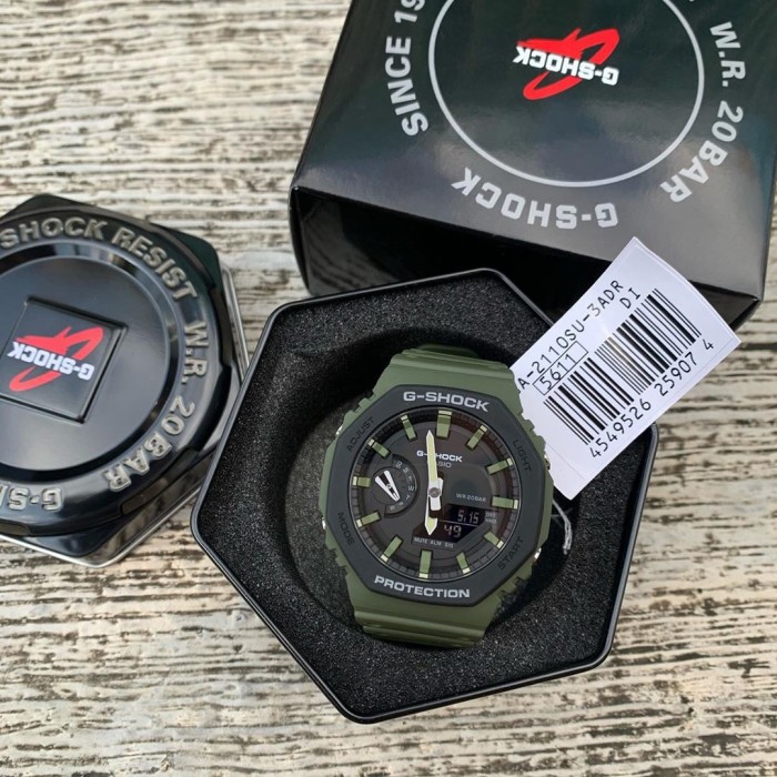OFFICIAL WARRANTY Casio G Shock GA 2110SU 3A Carbon Core Guard Analog official-warranty-casio-g-shock-ga-2110su-3a-carbon-core-guard-analog