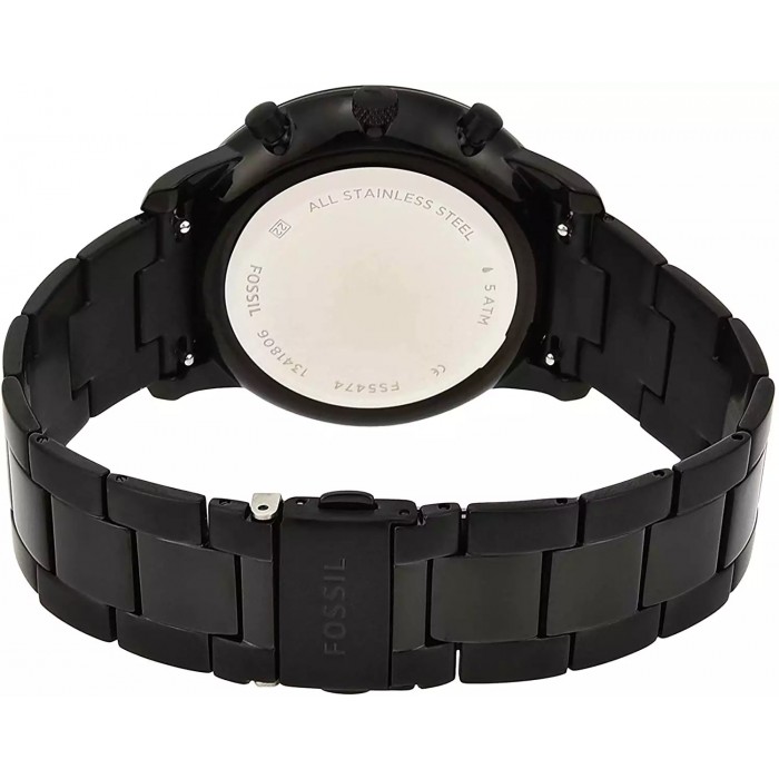 Fossil FS5474 Neutra Chronograph Black 