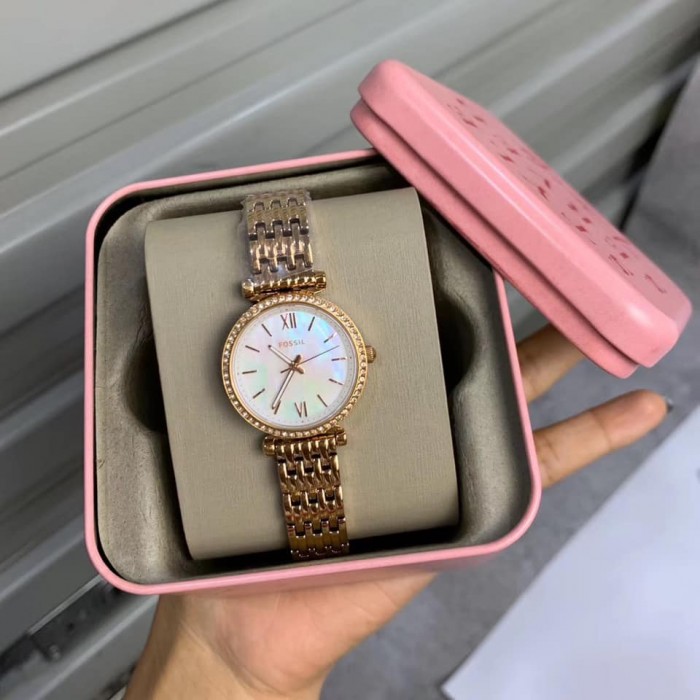Rose Gold-Tone Stainless Steel Watch 