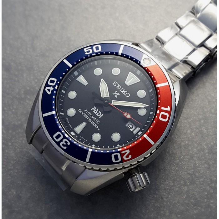 Seiko SPB181J1 Prospex Sumo PADI Pepsi Made in Japan Automatic Sapphire  Glass 200M Special Edition Men's
