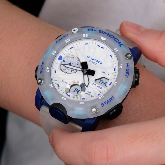 OFFICIAL WARRANTY) Casio G-Shock GA-2000HC-7A Hidden Coast Theme Carbon  Guard Analog Digital Resin