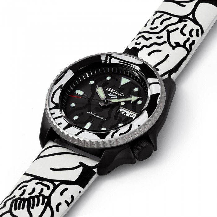 Seiko 5 Sports Superman SRPG43K1 AUTO MOAI Limited Edition 1,500 PCs  Automatic Hardlex Crystal Glass Calfskin