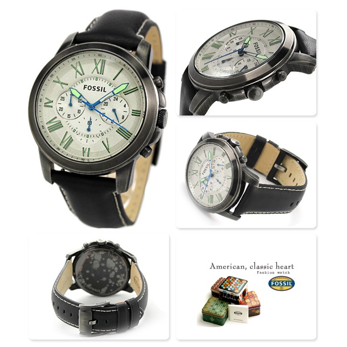 Fossil Men's FS4921 Grant Chronograph 