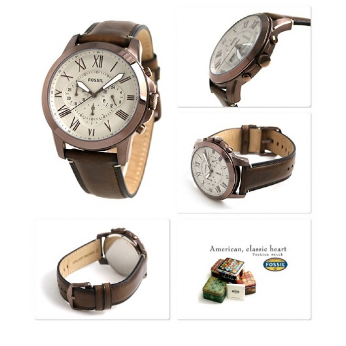 Fossil Men's FS5344 Grant Chronograph 
