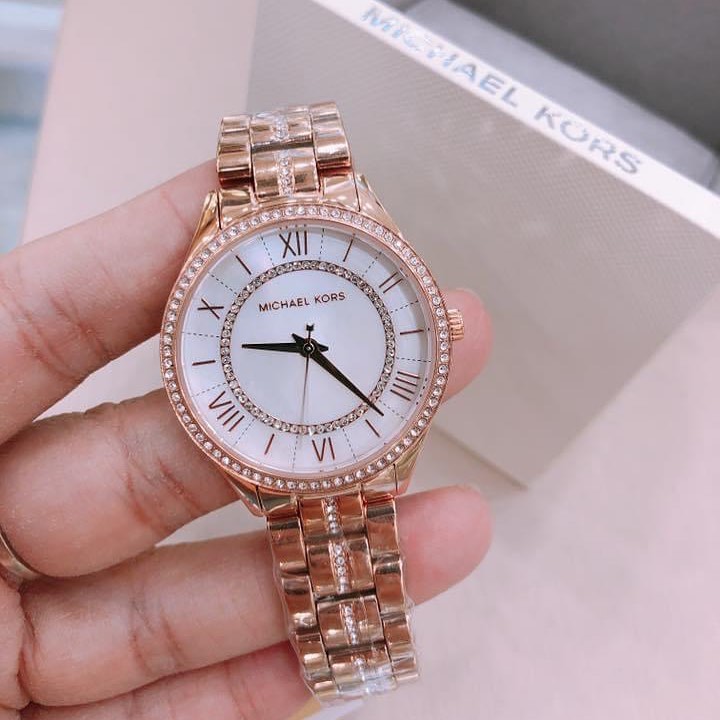 MICHAEL KORS Ladies MK3716 Lauryn White 