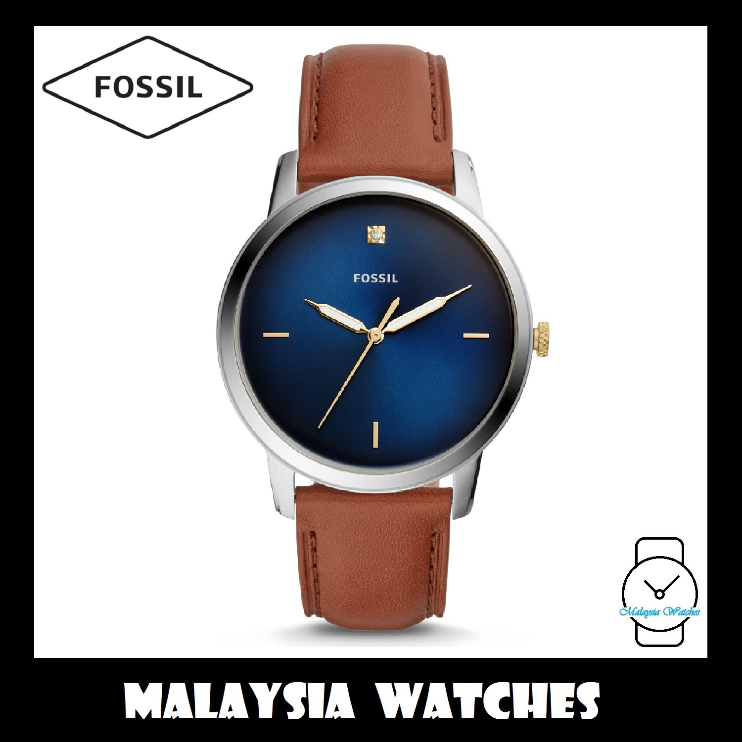 OFFICIAL WARRANTY) Fossil Men's FS5499 