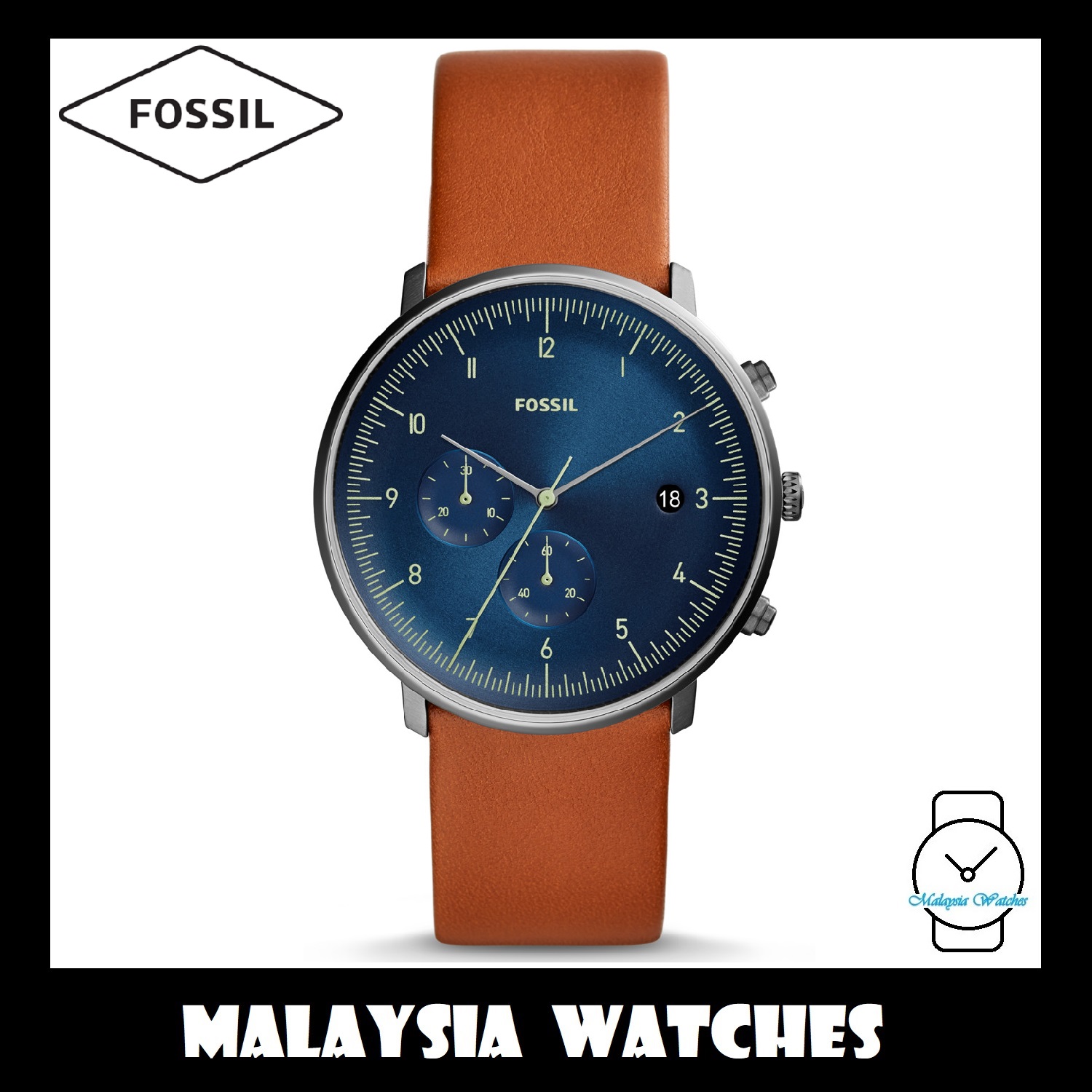 Fossil Men's FS5486 Chase Timer 