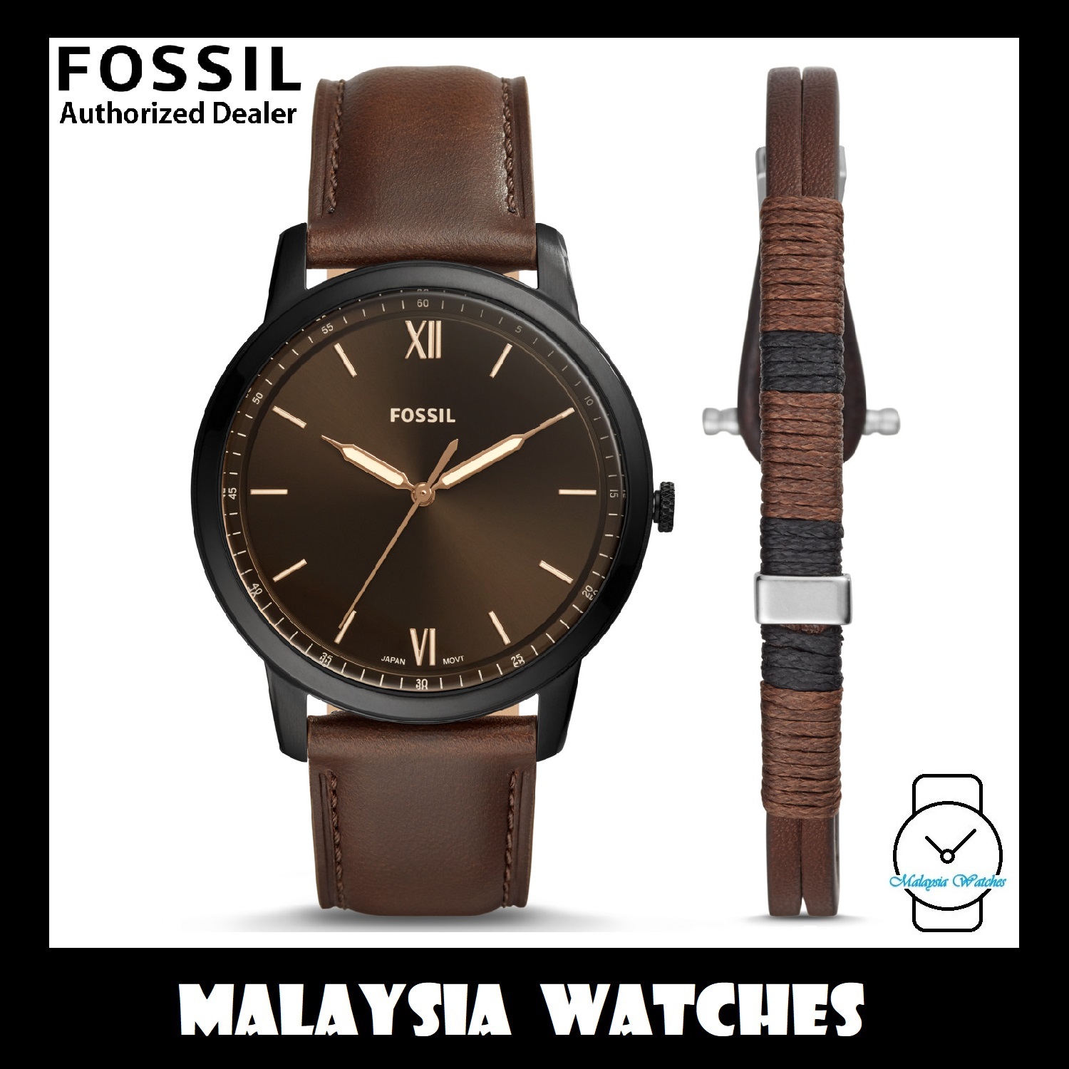 Fossil Men's FS5557SET Minimalist Three 