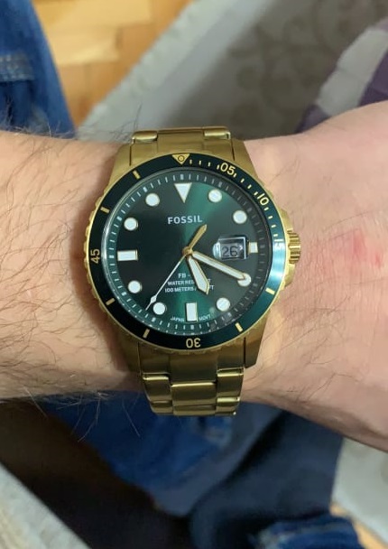 OFFICIAL WARRANTY) Fossil Men's FS5658 