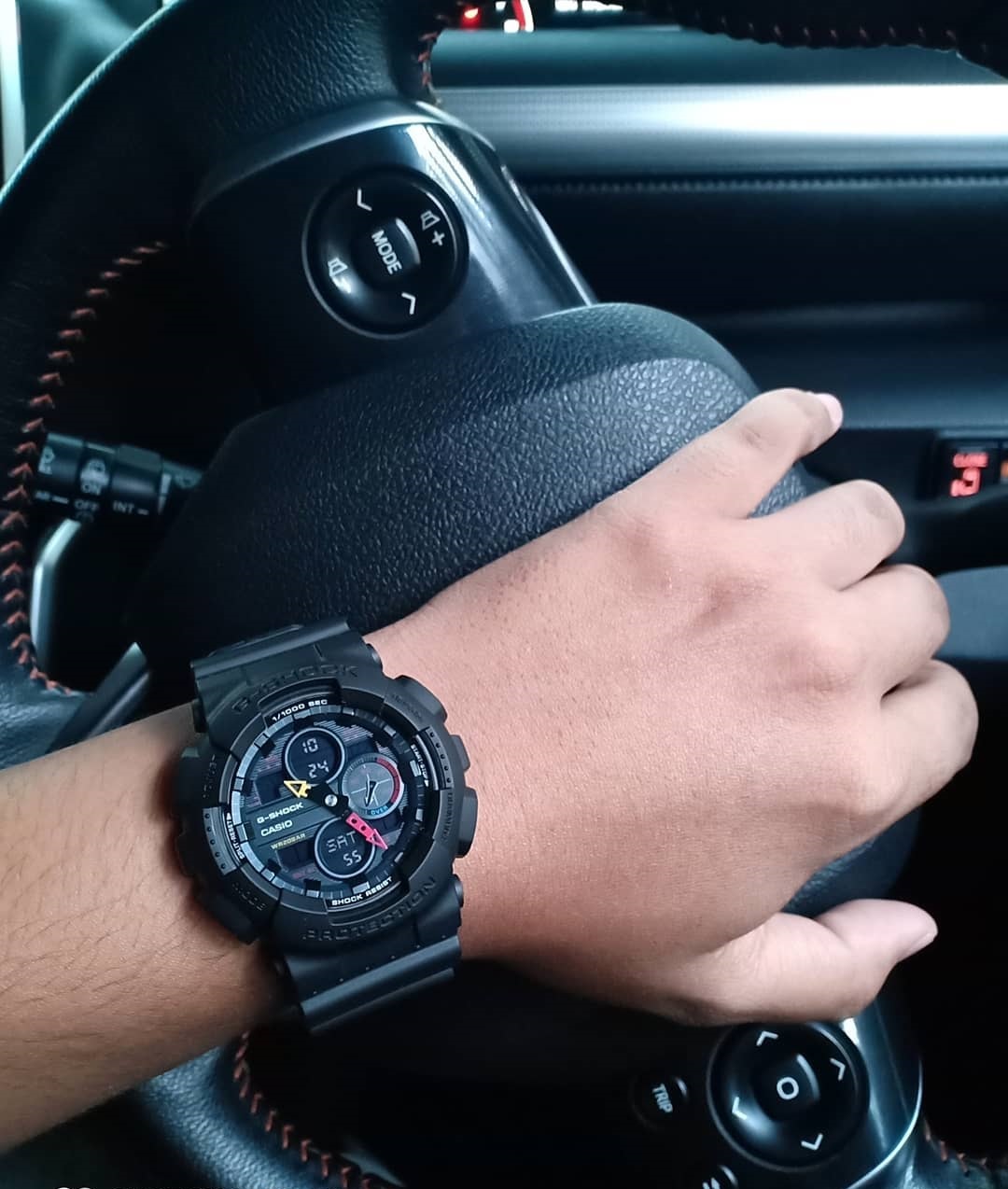 OFFICIAL WARRANTY) CASIO G-SHOCK GA-140BMC-1A Black Special Color Model  Standard Digital Analog Watch GA140BMC-1A / GA140BMC-1ADR / GA-140BMC-1ADR
