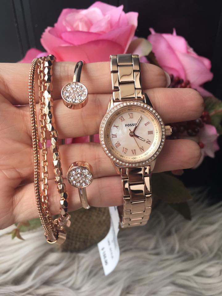 Fossil Women's BQ3148SET Blythe Rose 