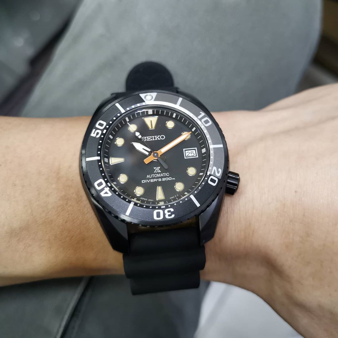 NEW) Seiko Prospex SUMO Diver's 200M SPB125J1 Made In Japan 55th  Anniversary Black Series Limited Edition Sapphire Automatic Watch SBDC095