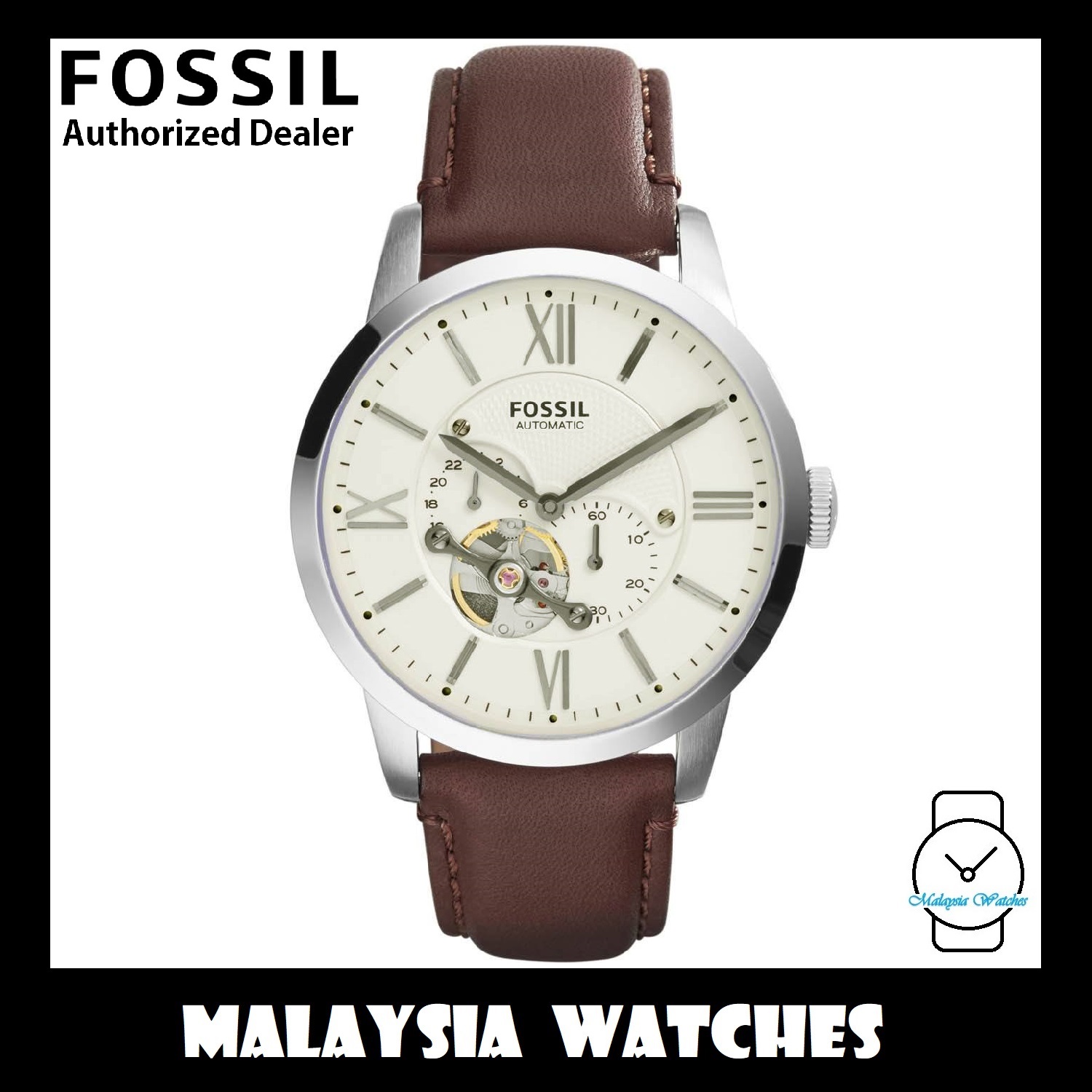 Fossil ME3064 Townsman Automatic Cream 