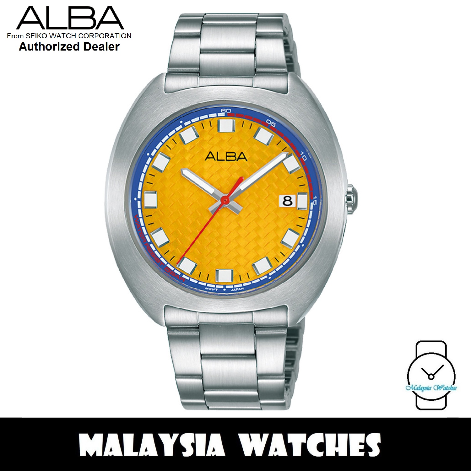 ALBA AS9K85X Fusion Quartz Analog 