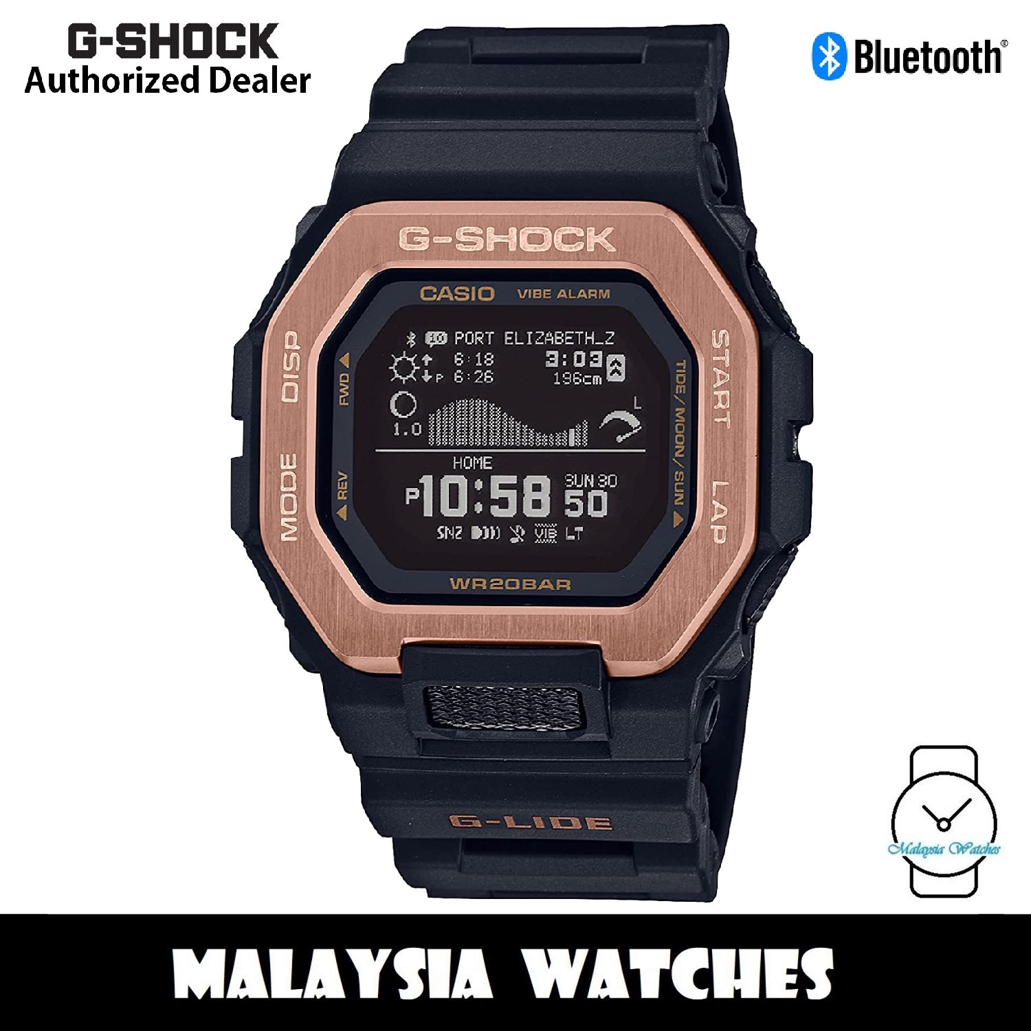 OFFICIAL WARRANTY) Casio G-Shock GBX 