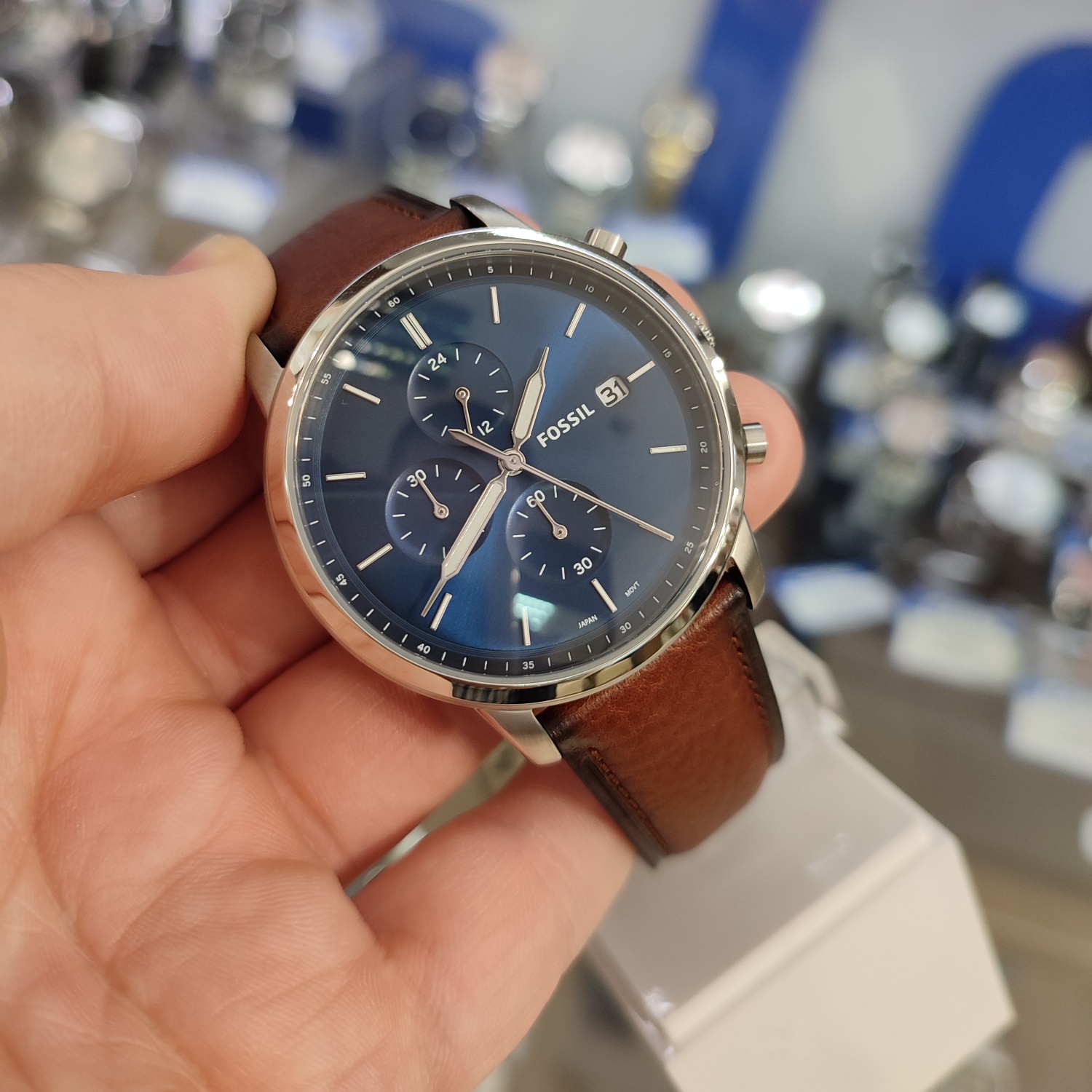 Fossil FS5850 Minimalist Chronograph 